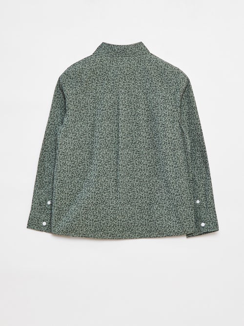 Camicia in popeline a maniche lunghe - Kiabi