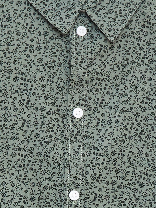 Camicia in popeline a maniche lunghe - Kiabi