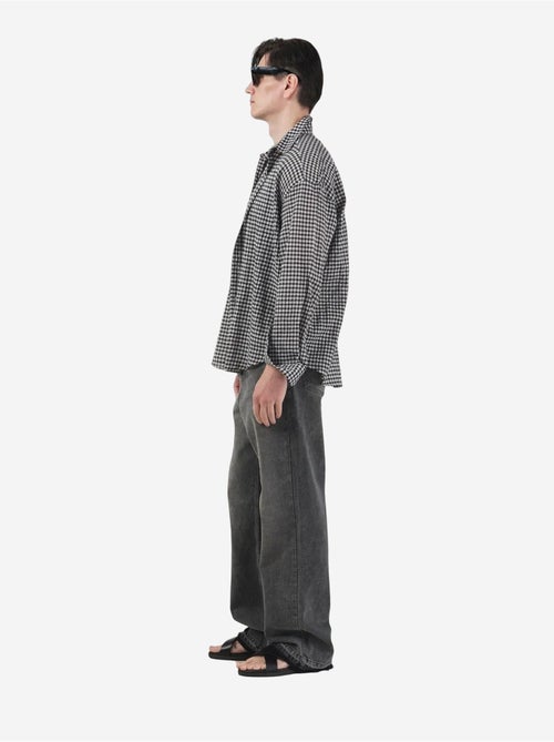 Camicia in popeline a quadri da uomo giesto - Kiabi Camicia in popeline a quadri da uomo giesto - Kiabi