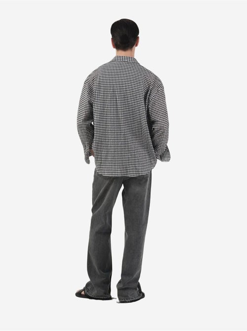 Camicia in popeline a quadri da uomo giesto - Kiabi Camicia in popeline a quadri da uomo giesto - Kiabi