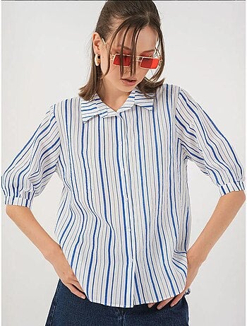 Camicia in popeline a righe bdart