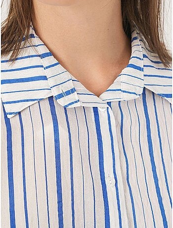 Camicia in popeline a righe bdart