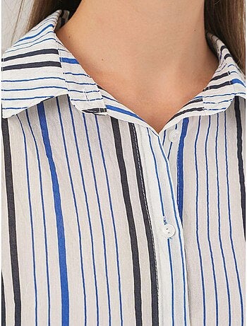 Camicia in popeline a righe bdart