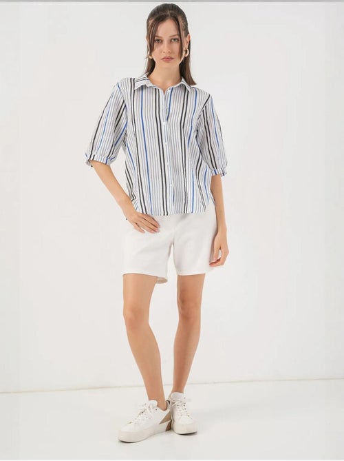Camicia in popeline a righe bdart - Kiabi
