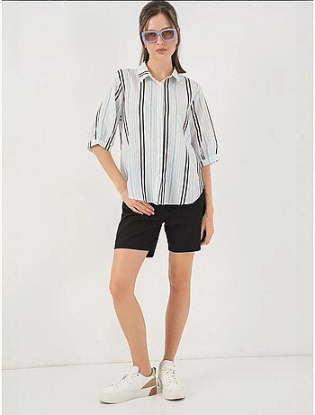 Camicia in popeline a righe bdart