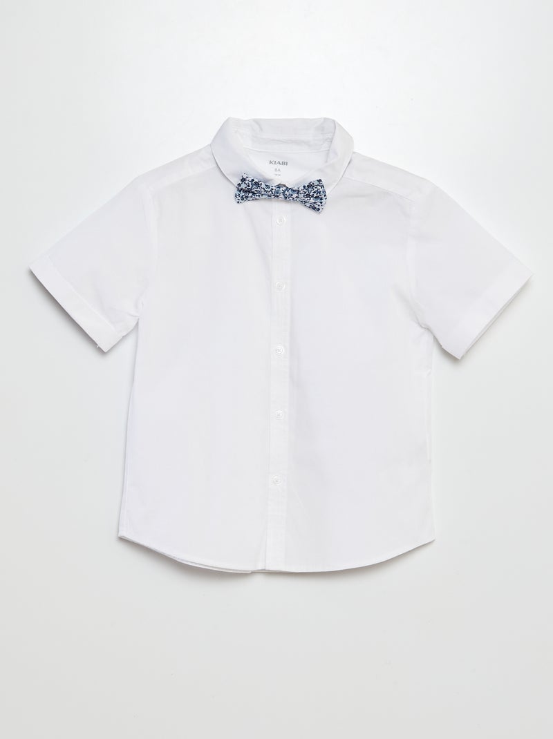 Camicia in popeline BIANCO - Kiabi