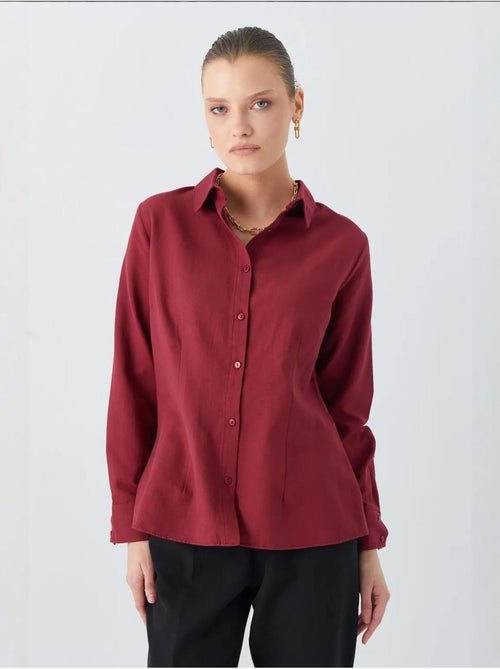 Camicia in popeline mixray - Kiabi Camicia in popeline mixray - Kiabi