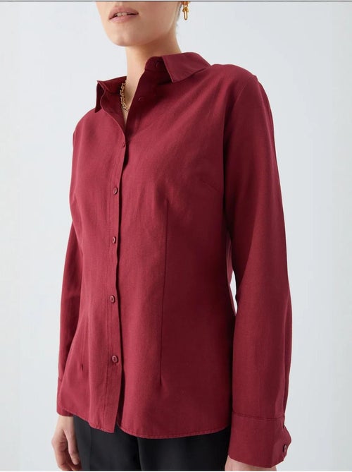 Camicia in popeline mixray - Kiabi Camicia in popeline mixray - Kiabi