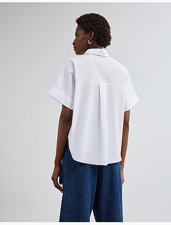 Camicia in popeline, MO Fashion