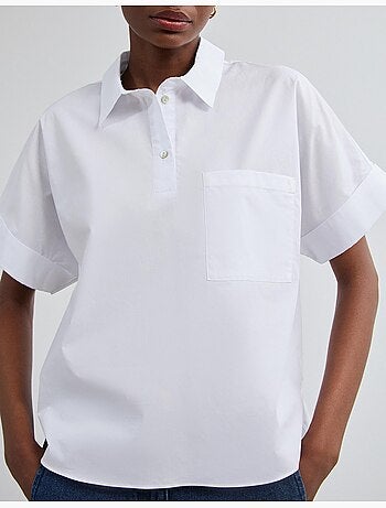 Camicia in popeline, MO Fashion
