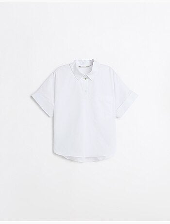 Camicia in popeline, MO Fashion
