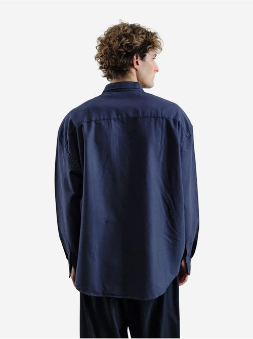Camicia in popeline ricamata con bottoni giesto - Kiabi Camicia in popeline ricamata con bottoni giesto - Kiabi