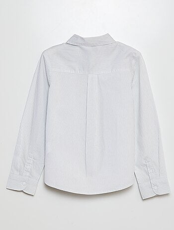 Camicia in popeline stampata