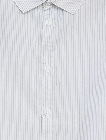 Camicia in popeline stampata