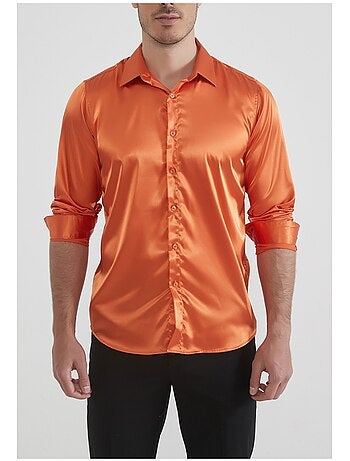 Camicia in raso Kebello