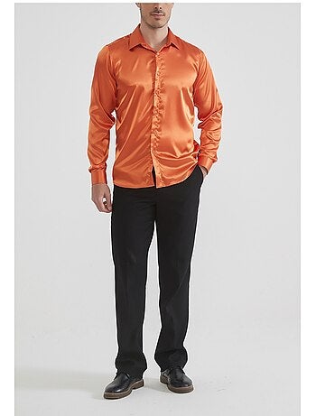 Camicia in raso Kebello