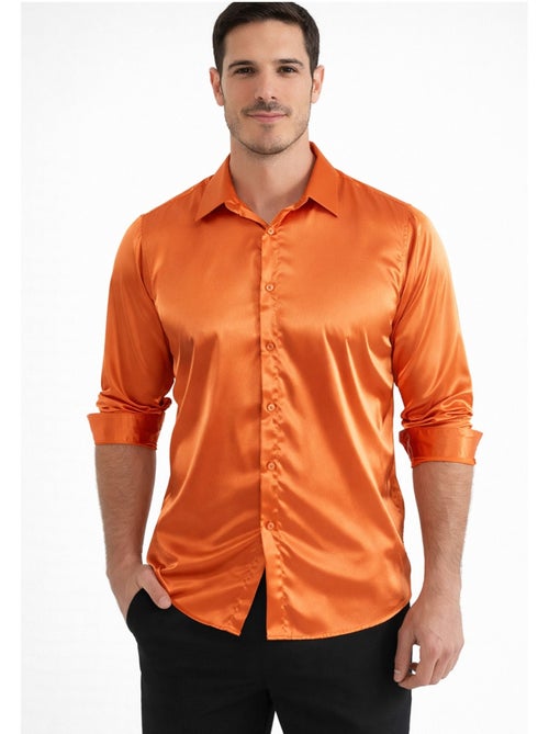 Camicia in raso Kebello - Kiabi
