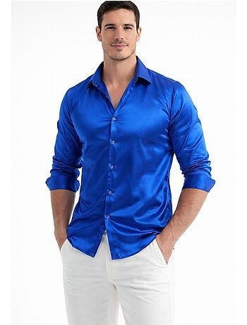 Camicia in raso Kebello