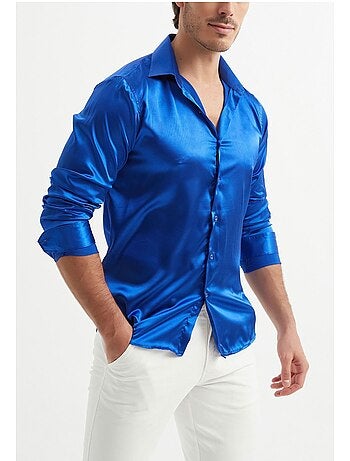 Camicia in raso Kebello