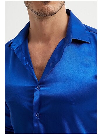 Camicia in raso Kebello