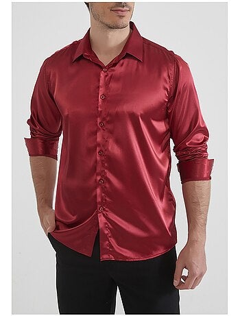 Camicia in raso Kebello