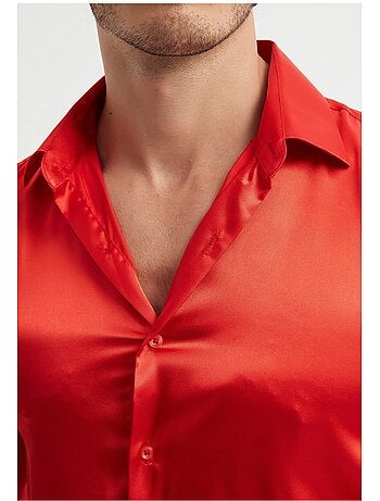 Camicia in raso Kebello