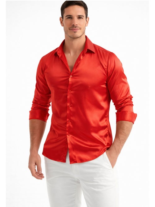 Camicia in raso Kebello - Kiabi