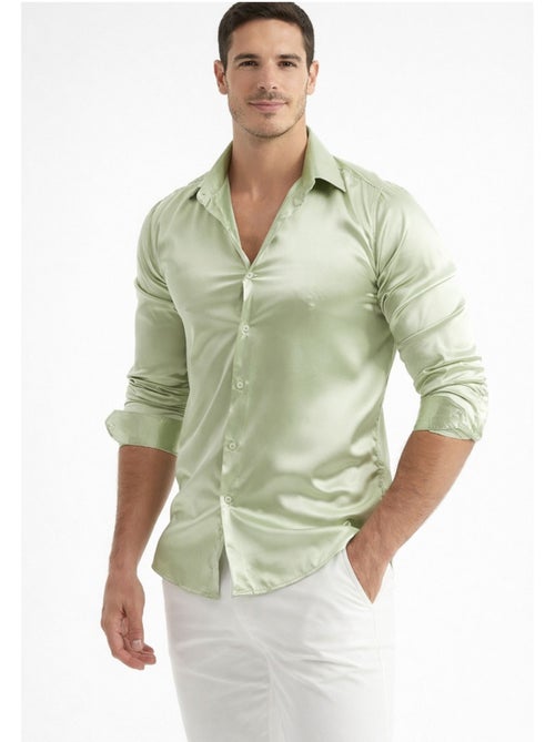 Camicia in raso Kebello - Kiabi