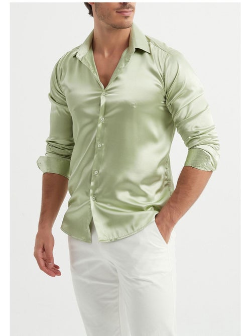 Camicia in raso Kebello - Kiabi