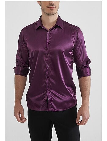 Camicia in raso Kebello