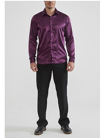 Camicia in raso Kebello