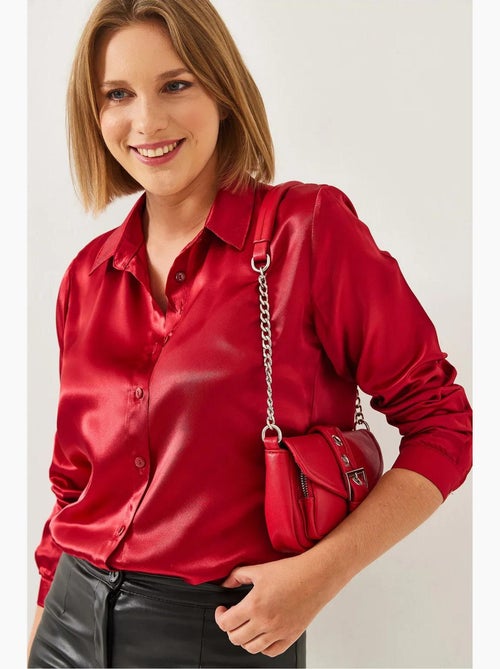 Camicia in raso lucci - Kiabi