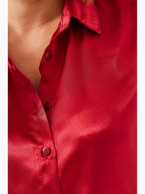 Camicia in raso lucci - Kiabi