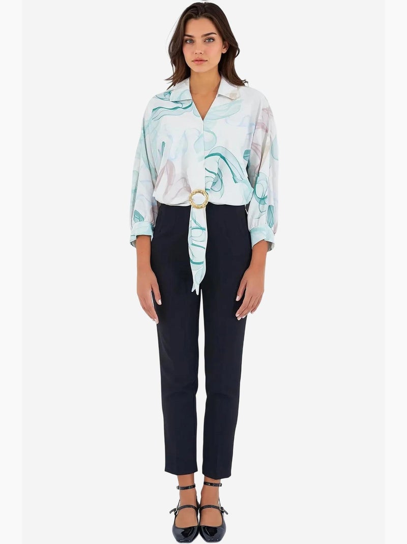 Camicia in raso oversize bdart Verde menta - Kiabi