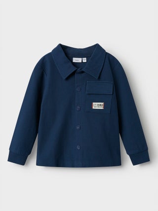 Camicia in tessuto felpato 'Guppy'