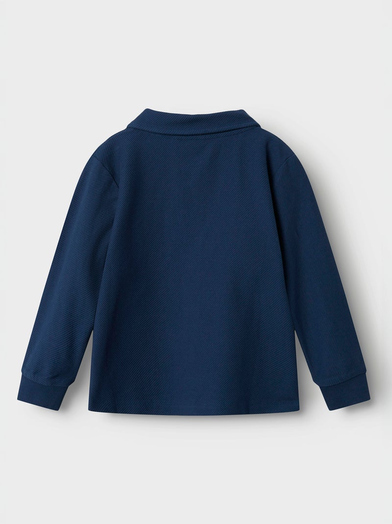 Camicia in tessuto felpato 'Guppy' BLU - Kiabi