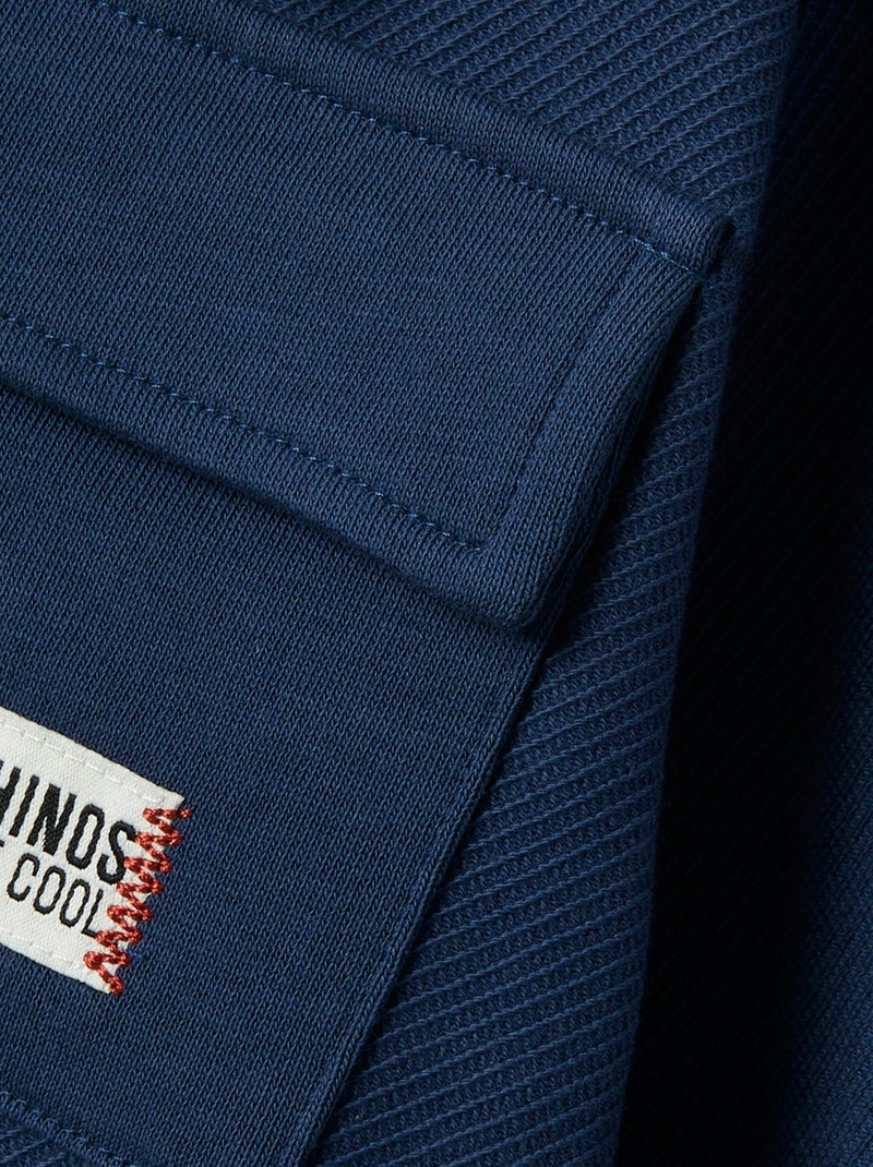 Camicia in tessuto felpato 'Guppy' BLU - Kiabi