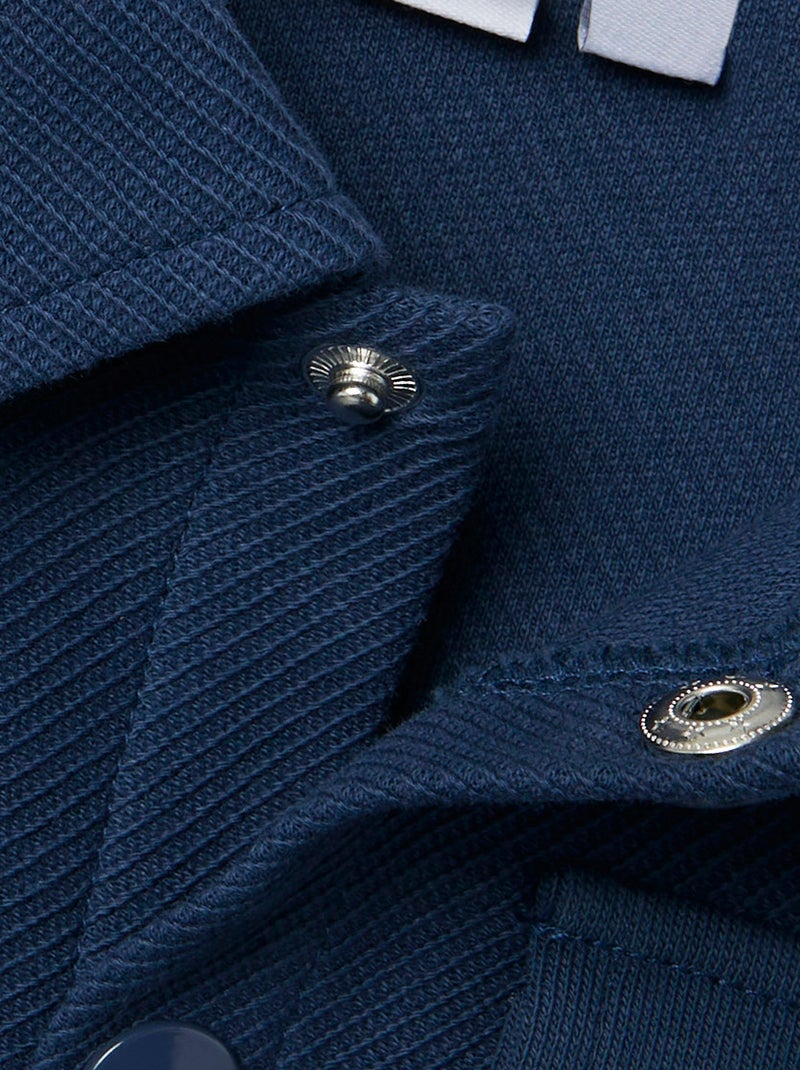 Camicia in tessuto felpato 'Guppy' BLU - Kiabi