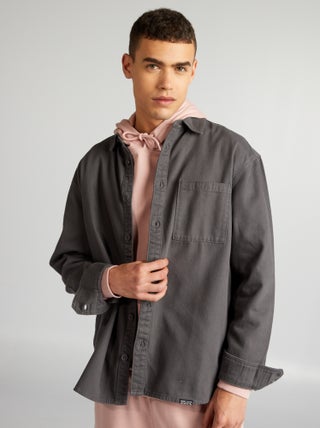 Camicia in twill
