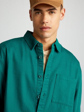 Camicia in twill