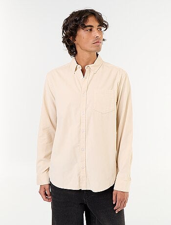 Camicia in velluto a coste