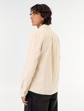 Camicia in velluto a coste