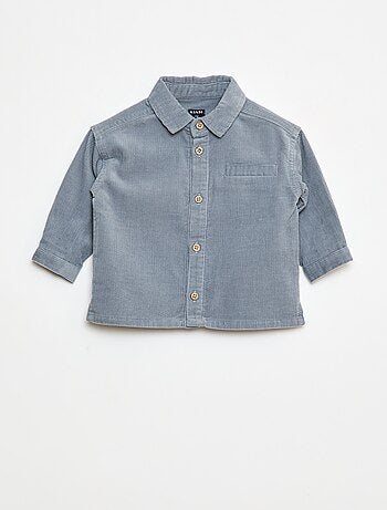Camicia in velluto a coste