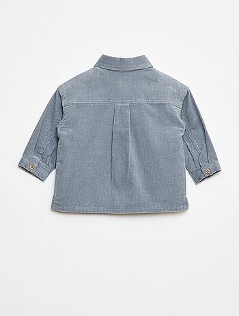 Camicia in velluto a coste