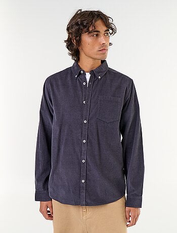 Camicia in velluto a coste
