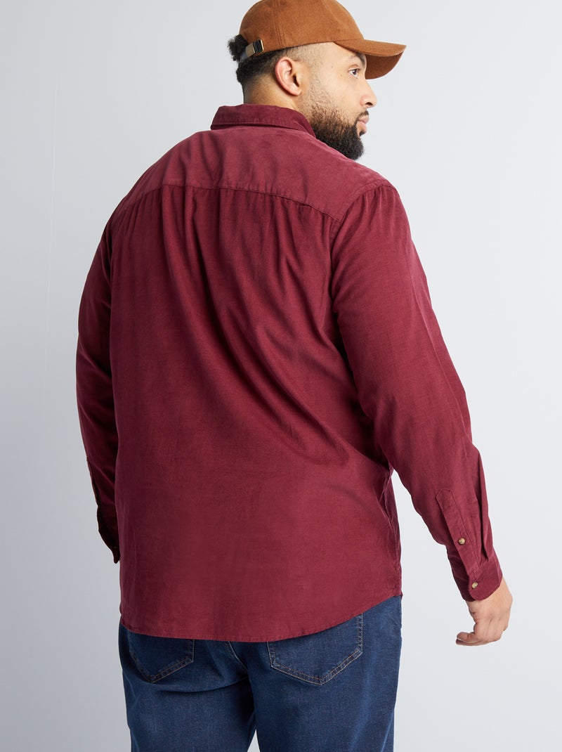 Pendleton Camicia Scout a maniche lunghe da uomo, Rosso/Oxford Buffalo Check, S
