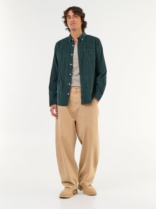 Camicia in velluto a coste - Kiabi