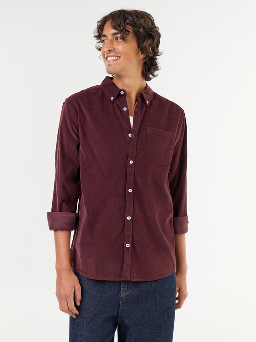Camicia in velluto a coste - Kiabi