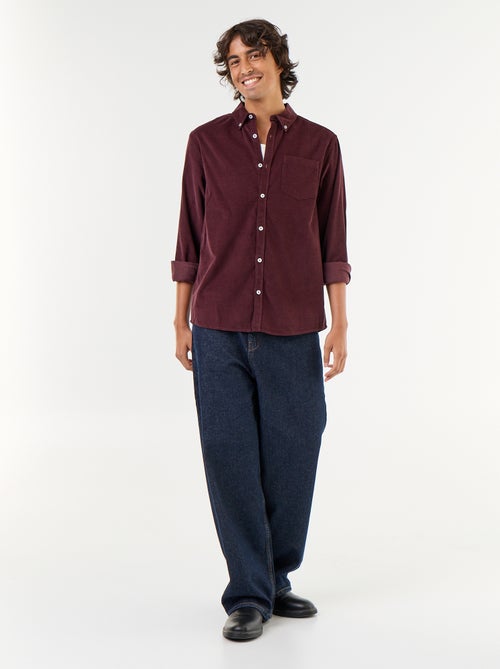 Camicia in velluto a coste - Kiabi