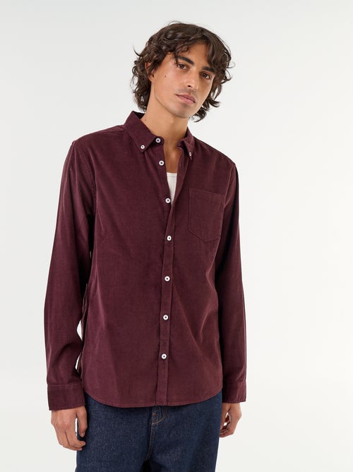 Camicia in velluto a coste - Kiabi